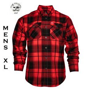 DIXXON FLANNEL x TONY STEWART Flannel Shirt - Men's XL - COLLAB